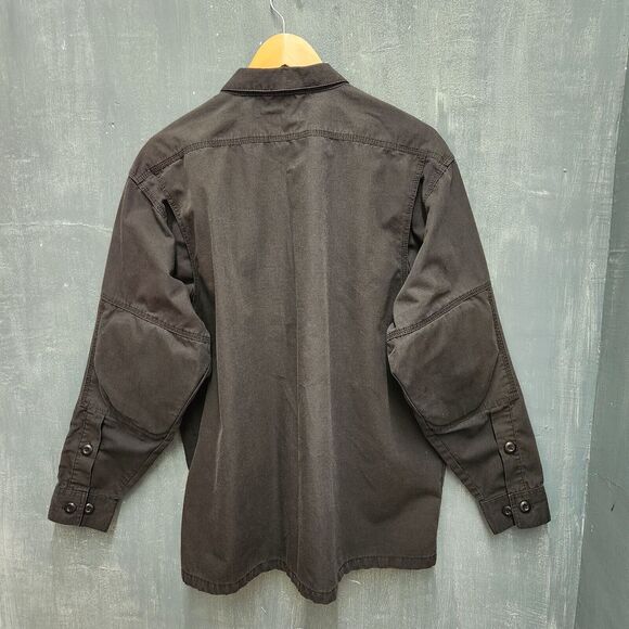 5:11 Tactical Long Sleeve Button Up Workwear Outdoor Shirt Large Padded Elbow - Picture 6 of 11